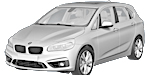 BMW F45 P06B0 Fault Code